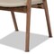 Baxton Studio Harland Mid-Century Modern Grey Faux Leather Upholstered and 2-Piece Wood Dining Chair Set Set of 2 188-11680-ZORO - alternate 8
